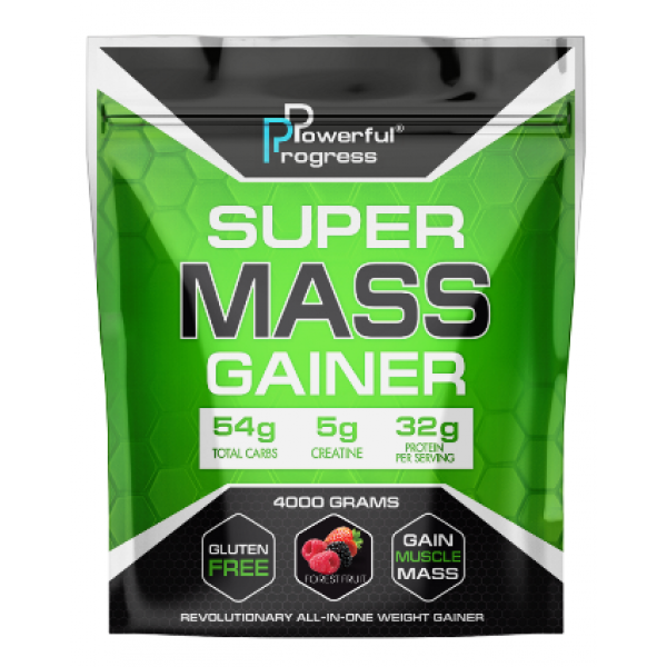 

Super Mass Gainer - 4000g Forest fruit