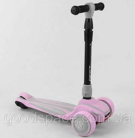 

Самокат трехколесный MAXI Best Scooter S-6044, розовый