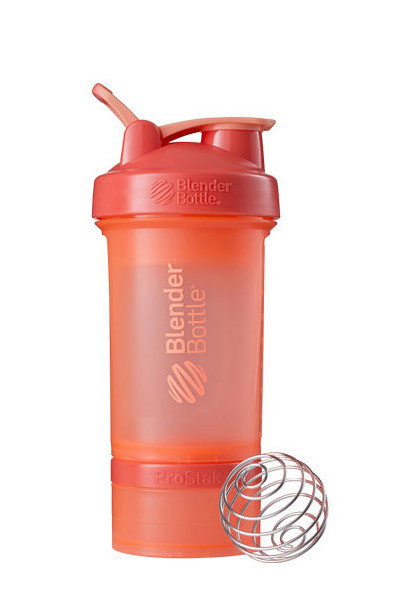 

Шейкер спортивный BlenderBottle ProStak 650ml с 2-мя контейнерами Coral (ORIGINAL)