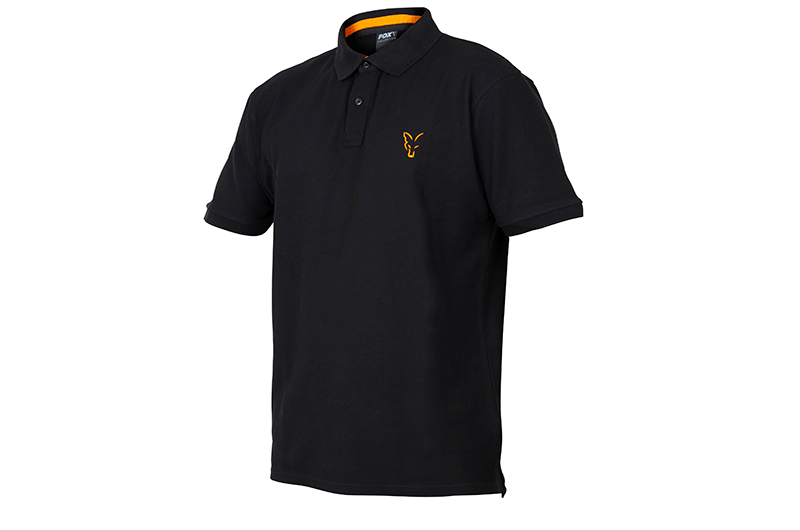 

Поло с воротником Fox Collection Orange and Black Polo Shirt M