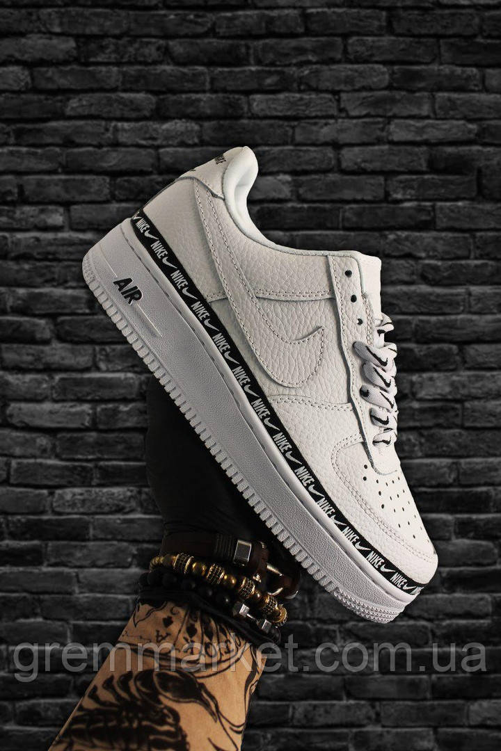 

Nike Air Force 1 Low White Black (Белый), Серебро