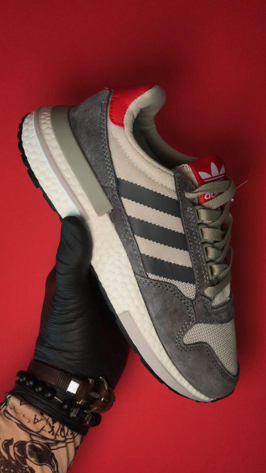 

Adidas ZX 500 RM Grey (Серый)