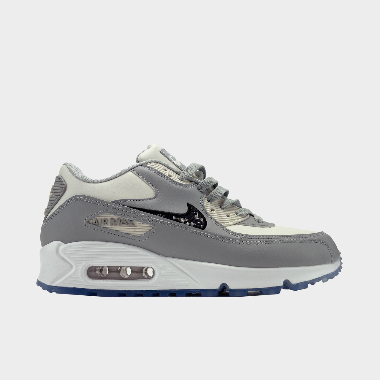 

Nike Air Max 90 Grey White (Серый)