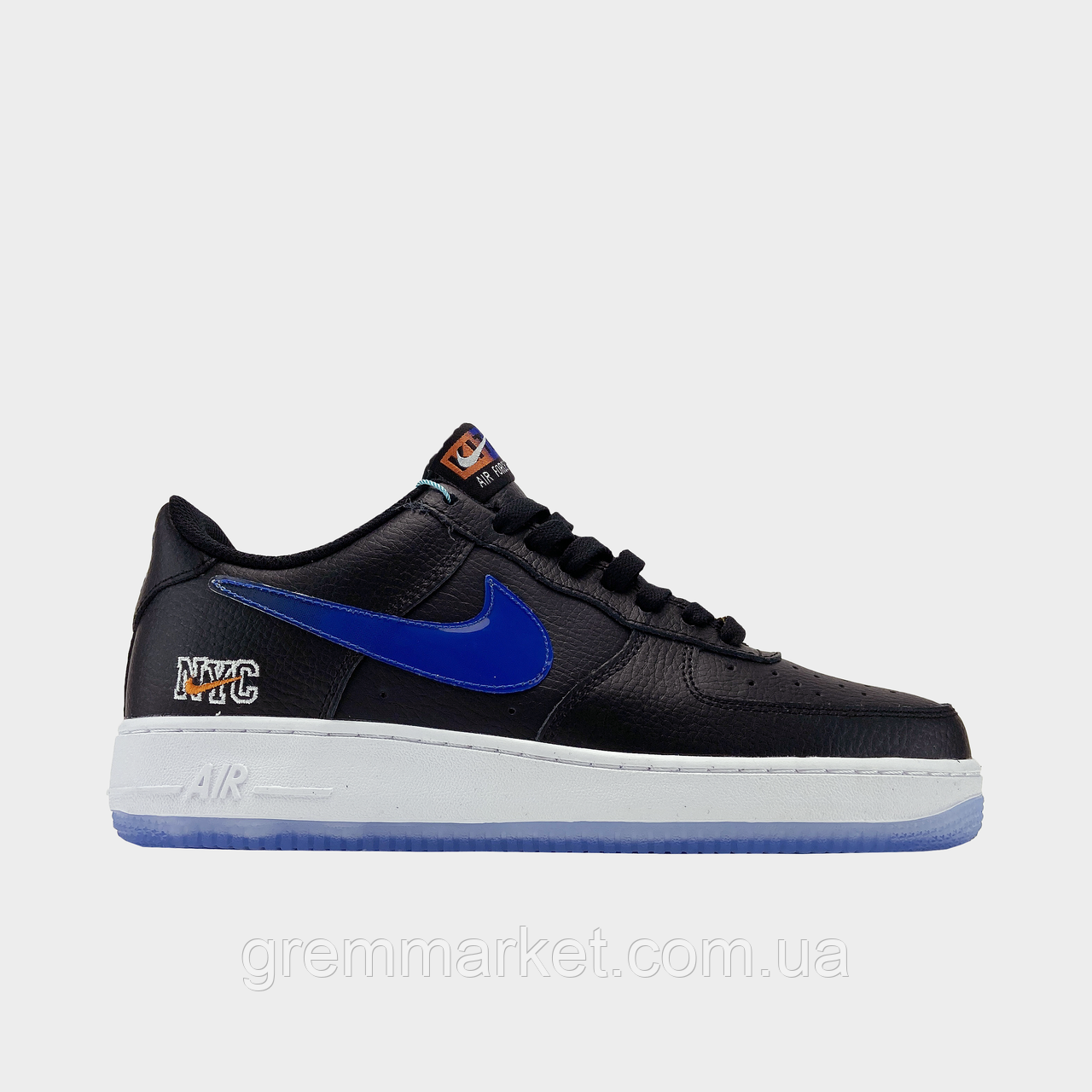 

Nike Air Force 1 Low NYC Black (Черный), Чёрный