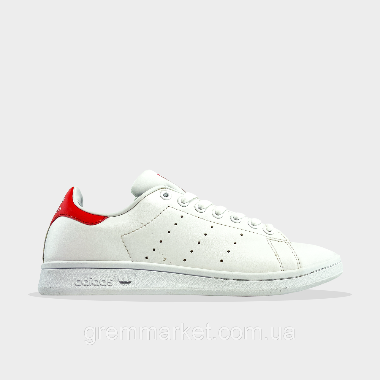 

Adidas Stan Smith White Red (Белый)