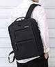 Деловой рюкзак 3в1 для ноутбука, дорожная сумка, для школьников, двухслойный + зарядка через USB, фото 2