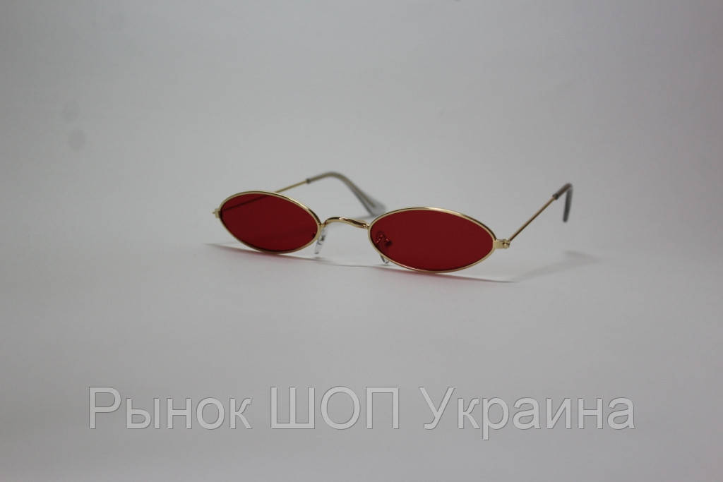 

Женские очки Narrow Sunglasses Red, Красный