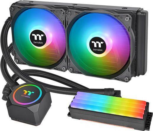 

Водяное охлаждение Thermaltake Floe RC240 AIO CPU + RAM Cooler (CL-W271-PL12SW-A)