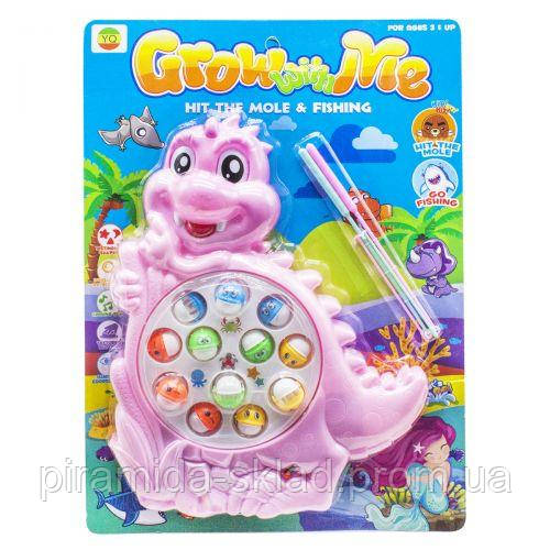 

Интерактивная игрушка "Рыбалка: Динозаврик", розовый 8866A