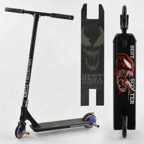 

Самокат трюковый 97683 Best Scooter HIC-система, ПЕГИ, алюминиевый, колёса 120мм PU, руль - 57 см