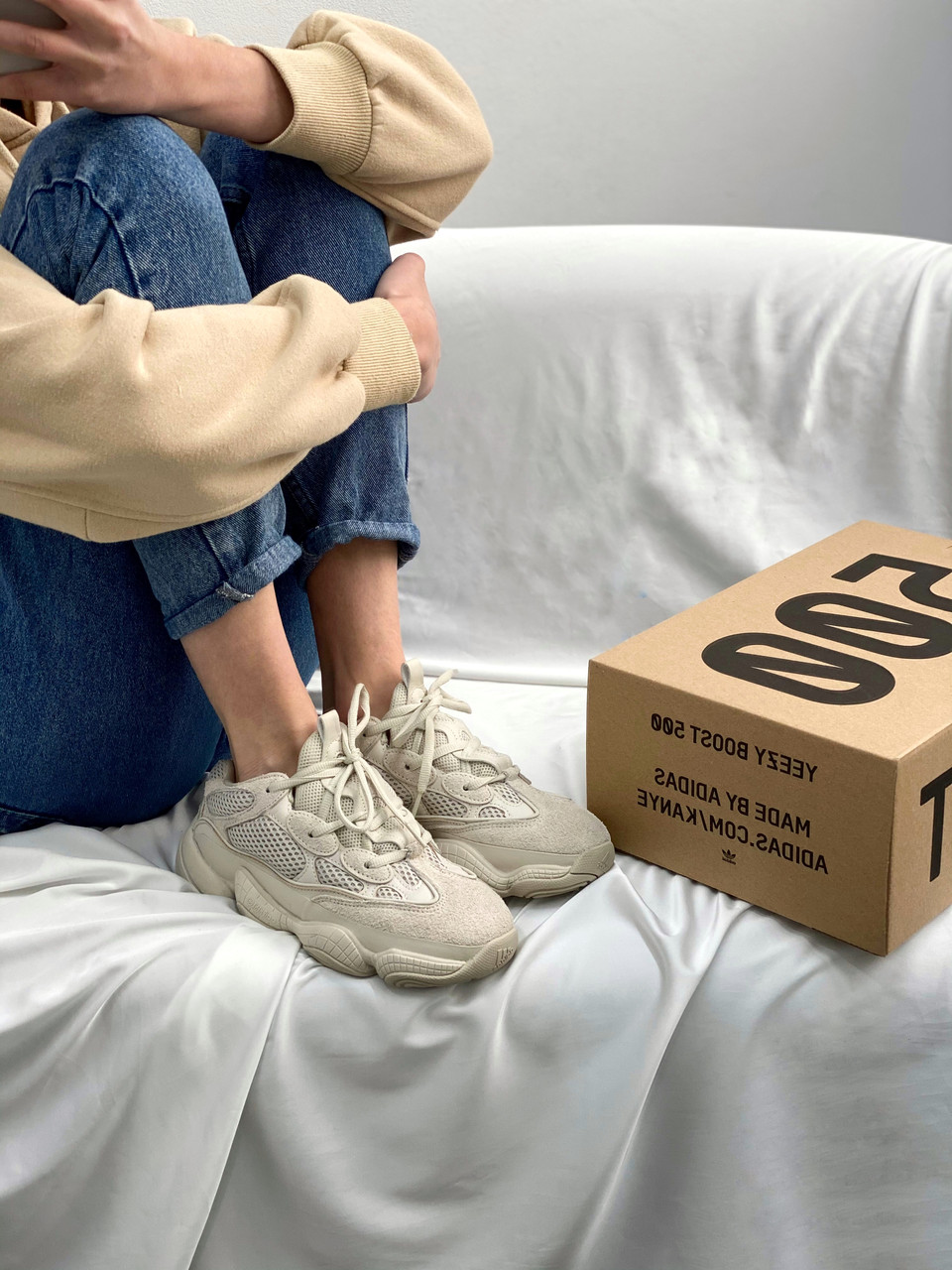 

Adidas Yeezy Boost 500 Blush (светлые), Светлый