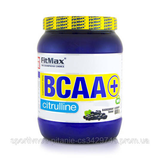 

BCAA FitMax BCAA+Citrulline, 600 грамм Черная смородина СРОК 08.21