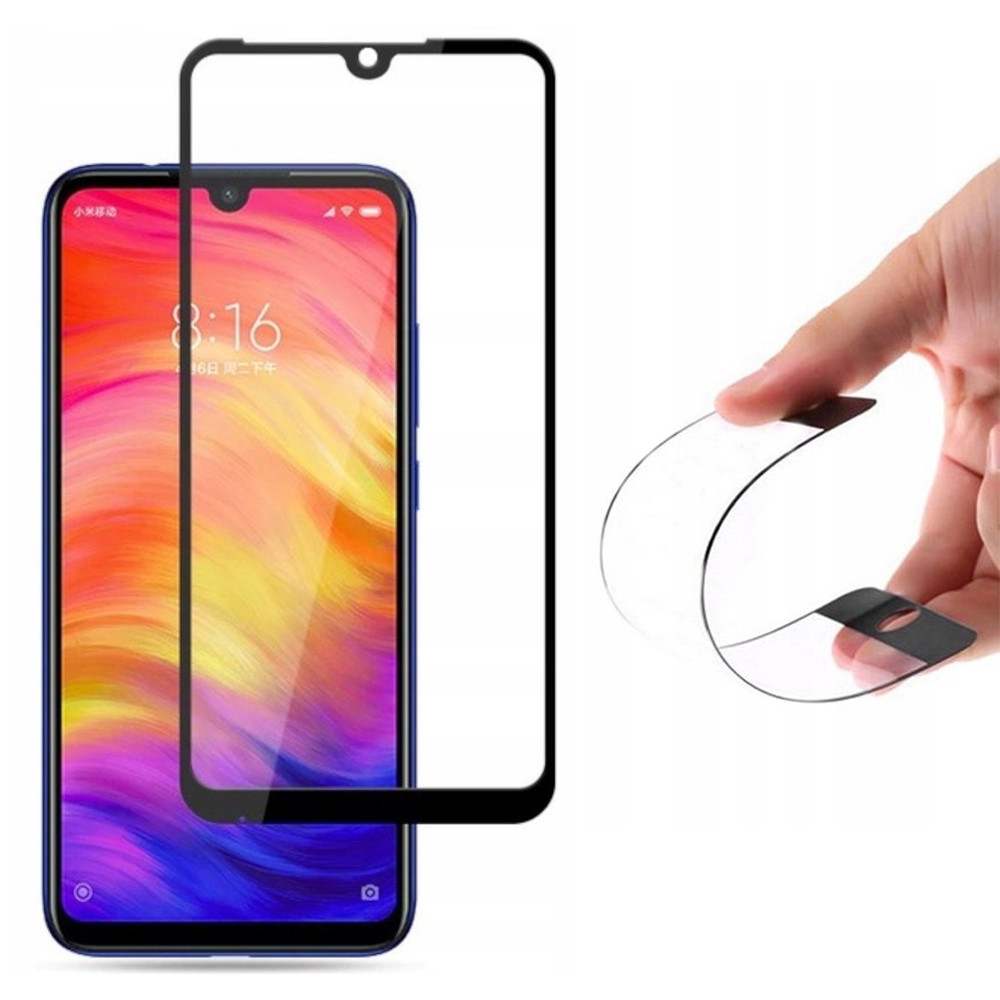 

Гибкое защитное стекло Nano (без упак.) для Xiaomi Redmi 7A, Черный