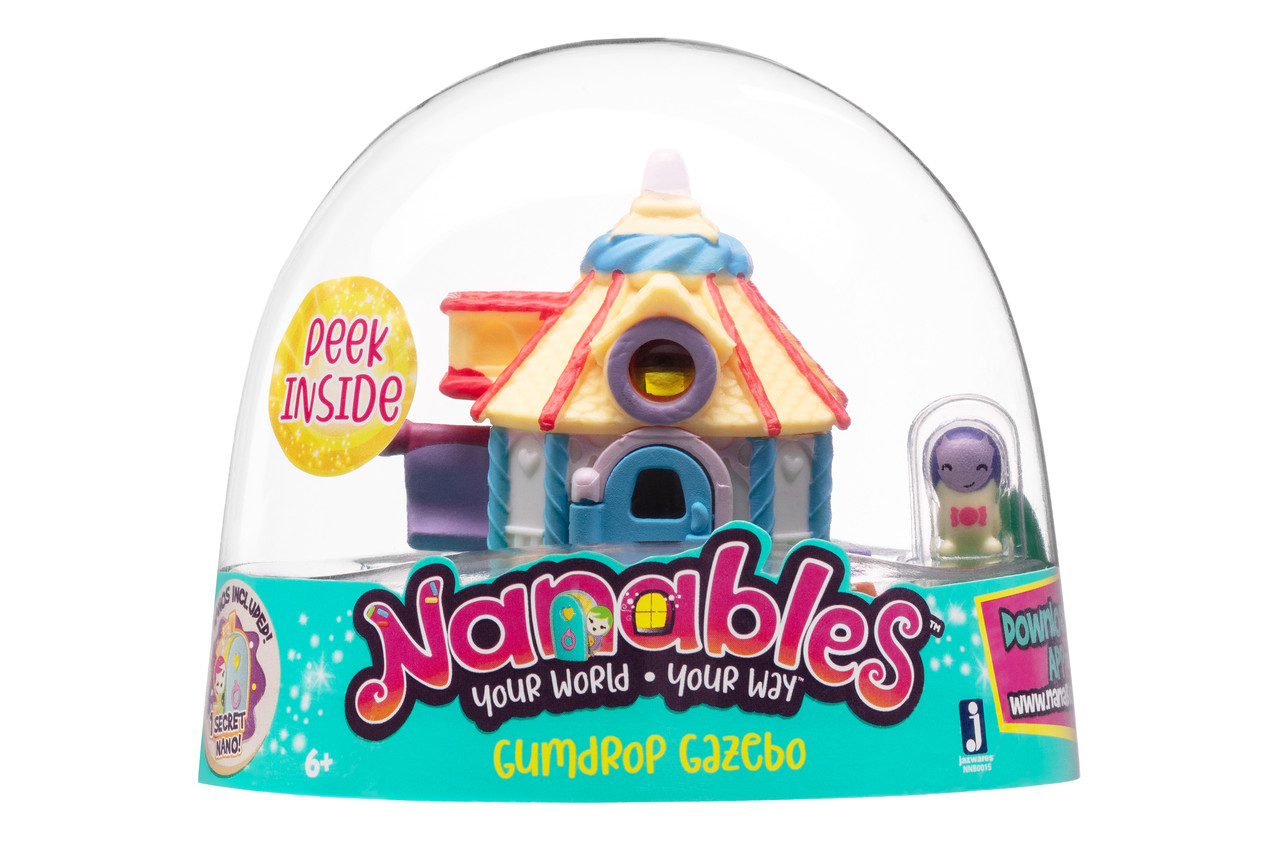 

Набор Jazwares Nanables Small house Город сладостей Конфетный домик NNB0015, КОД: 2430209