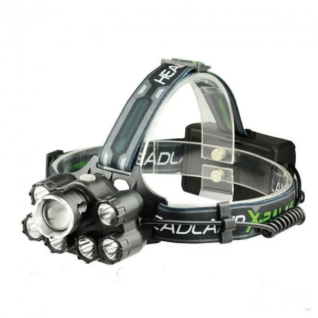 

Налобный фонарь BL-T78 158000W T6 фонарік 1700 Lumen + УФ 6 режимів