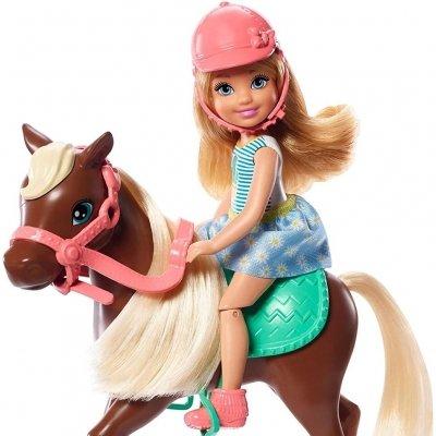 

Кукла Барби клуб Челси Челси и лошадка 7 см Barbie Club Chelsea Doll and Horse SLK14-292307