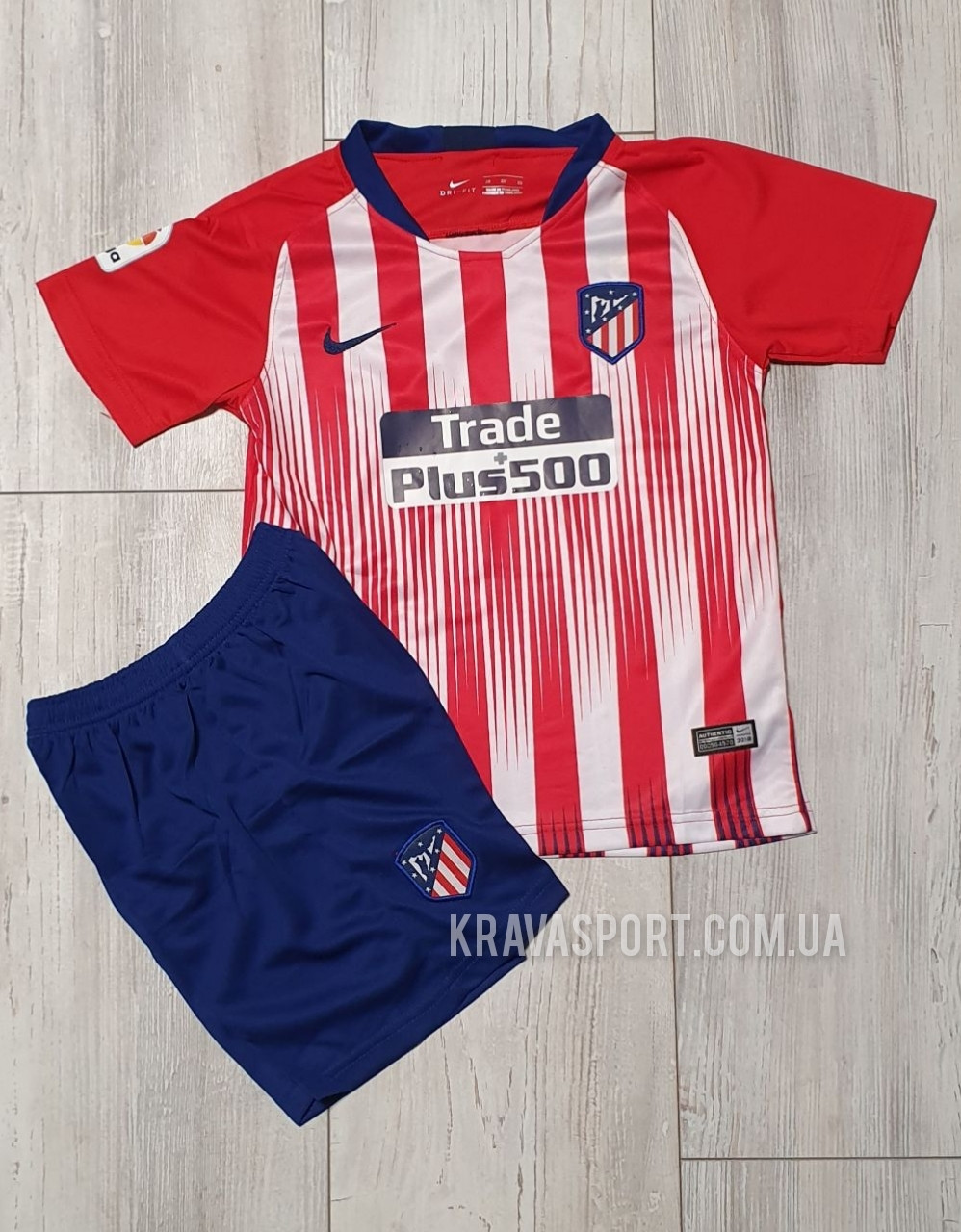 

Детская футбольная форма Атлетико ( FC Atletico ) Сезона 2019-2020. Основная.