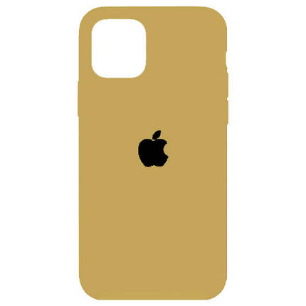 Silicone Case Full for iPhone 11 Pro (28) gold, фото 2