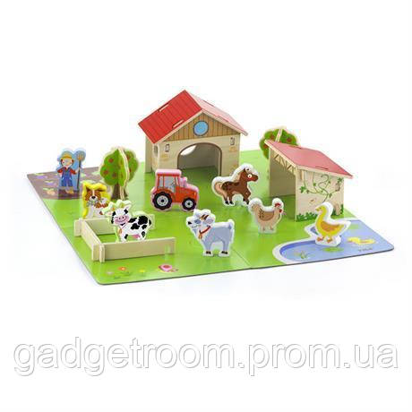 

Игровой набор Viga Toys Ферма 30 элементов 50540, КОД: 2427441