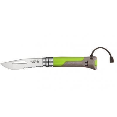 

Нож охотничий туристический тактический Opinel №8 Outdoor зеленый (001715)