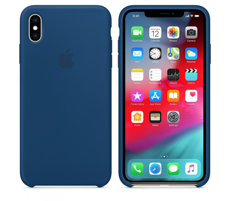 

Чехол Apple Silicone Case for iPhone Xs Max Blue Horizon 7232, КОД: 136167