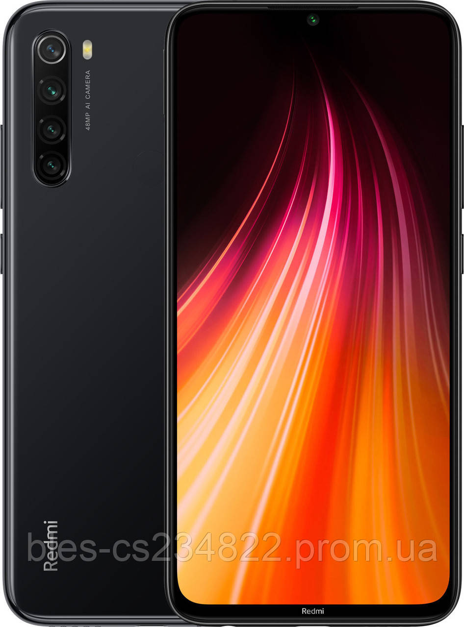 

Смартфон с большим дисплеем хорошими 4 камерами на 2 sim Xiaomi Redmi NOTE 8 6/64Gb black (Гарантия 12 мес), Черный