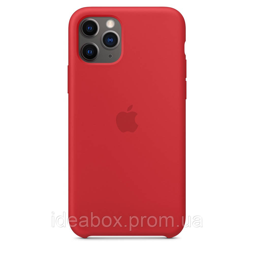 

Силиконовый чехол Apple iPhone 11 Pro Silicone Case OEM Red AL4196, КОД: 1316434