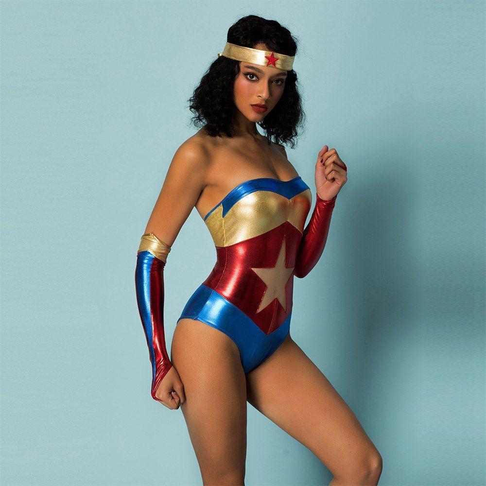 

Эротический ролевой костюм Wonder Woman JSY S\M SO3699, КОД: 1912585