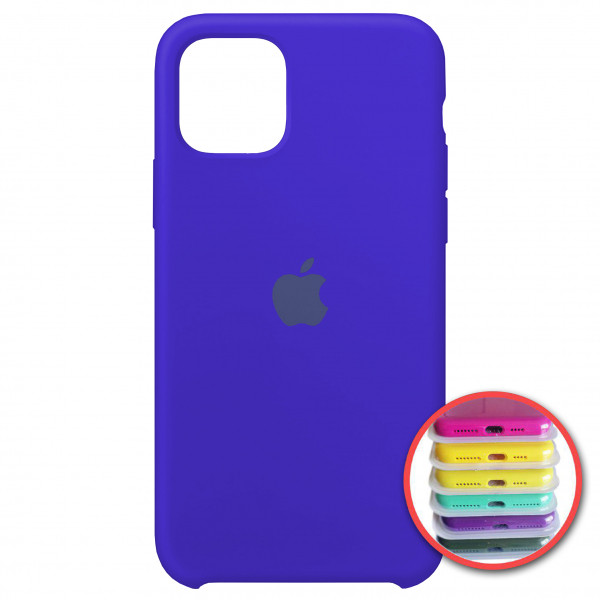 

Silicone Case Full for iPhone 11 Pro Max (40) ultra blue