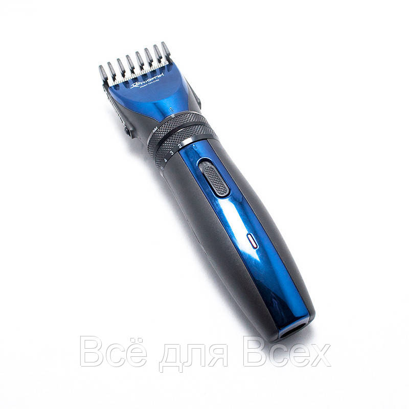 

Аккумуляторная машинка для стрижки волос Gemei GM-6103 Blue