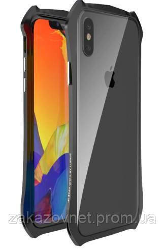 

Бампер Luphie для iPhone Xs Max Black, КОД: 339677