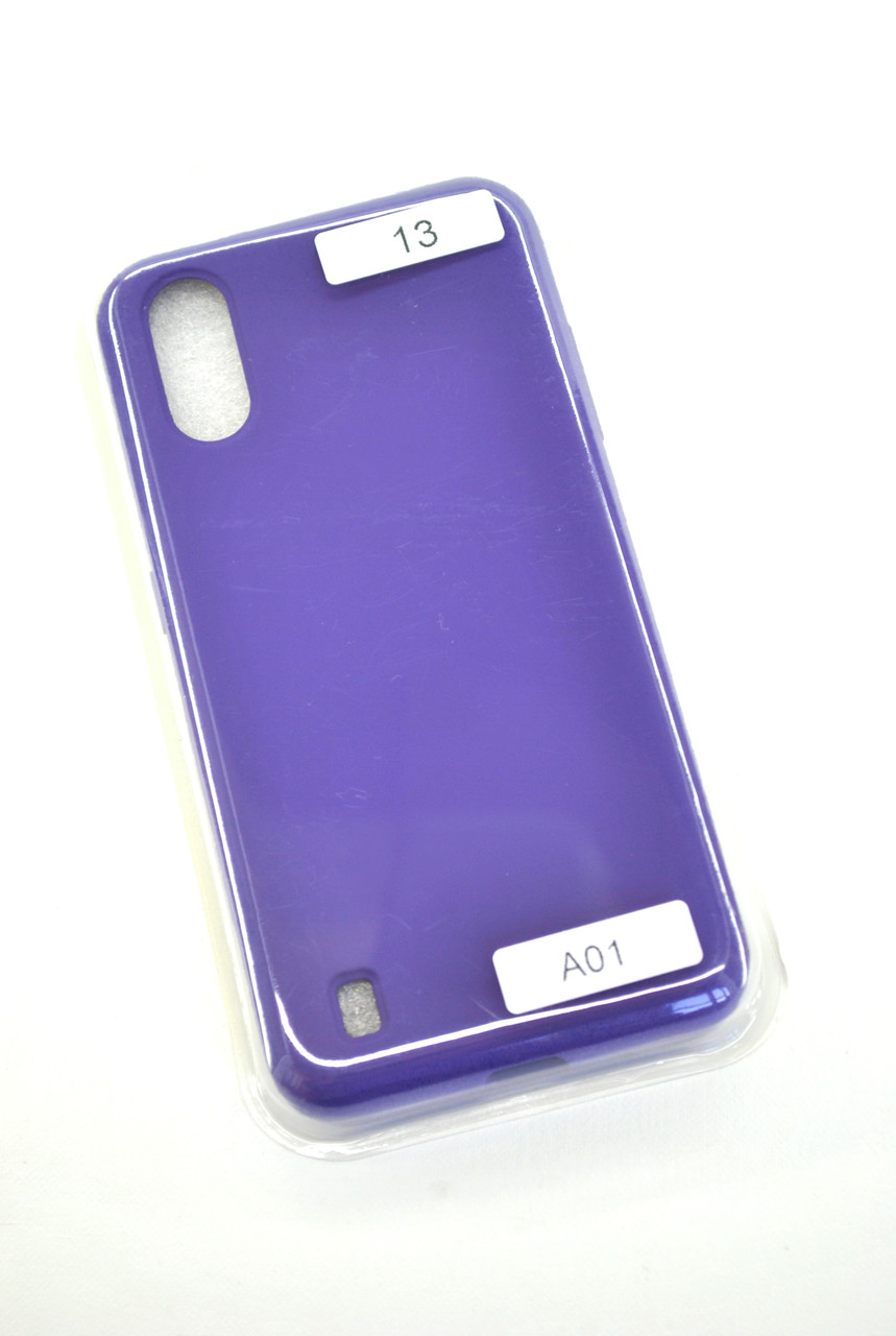 

Чехол для телефона Samsung A01/A015 Silicone Original FULL №13 Violet (4you)