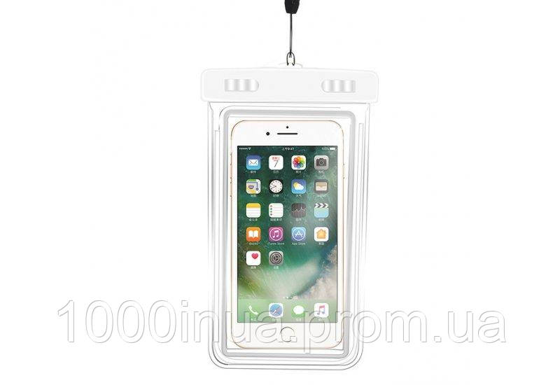 

Чехол Grand водонепроницаемый для iPhone X White AL1352, КОД: 134309