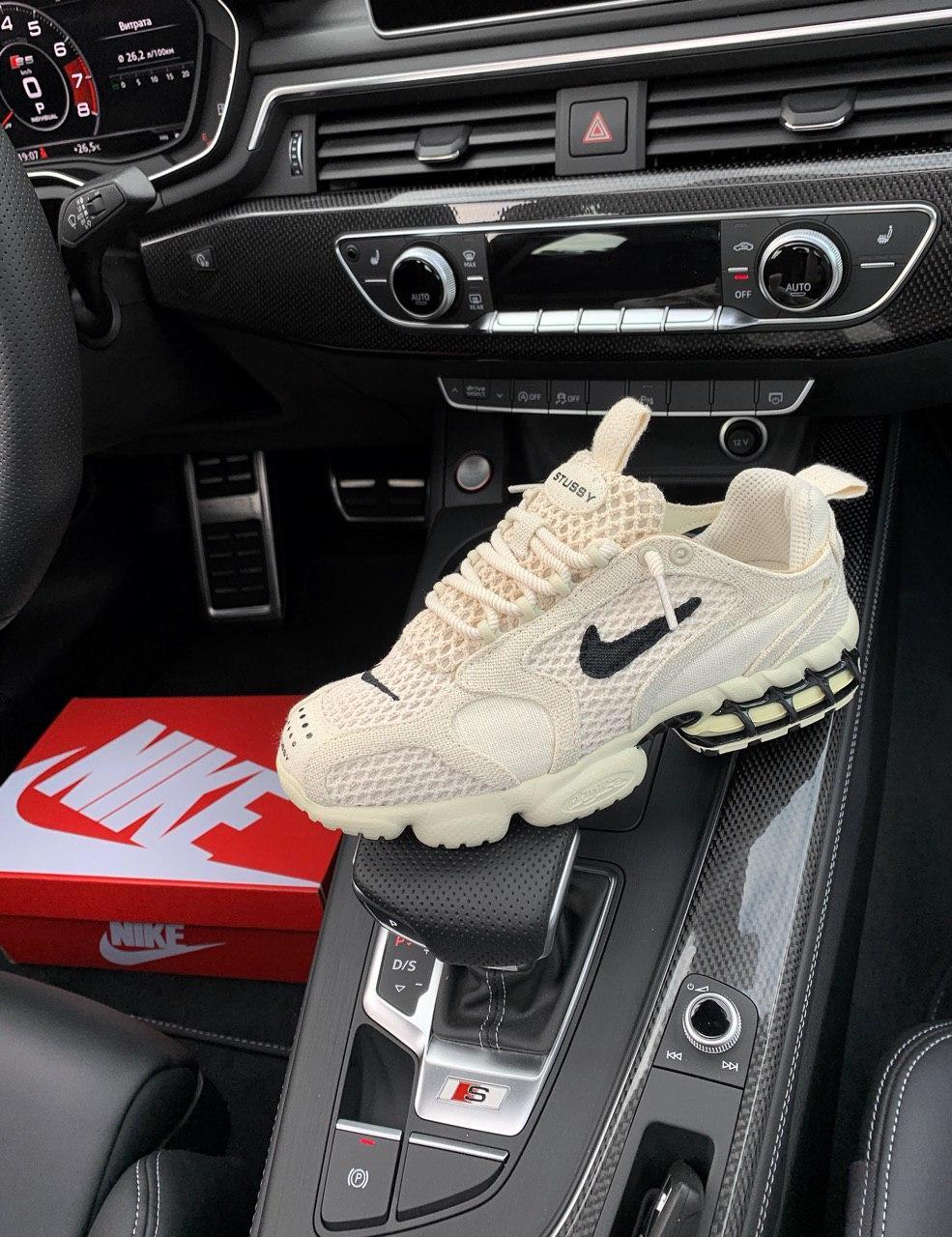 

Кроссовки Stussy x Nike Air Zoom Spiridon Caged 2 Beige Fossil 40