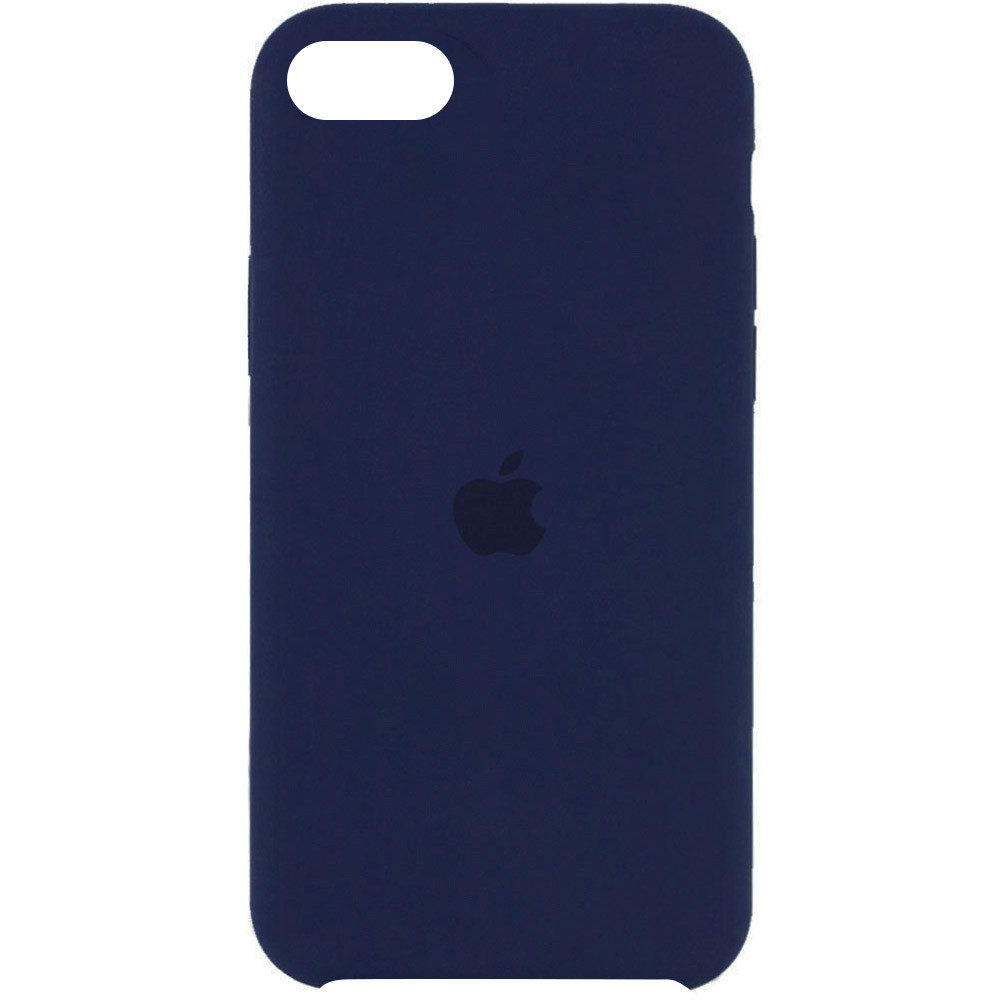 

Чехол Silicone Case (AA) для Apple iPhone SE (2020), Синий / deep navy