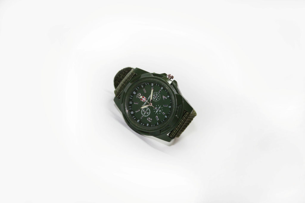 

Мужские часы Genius army green