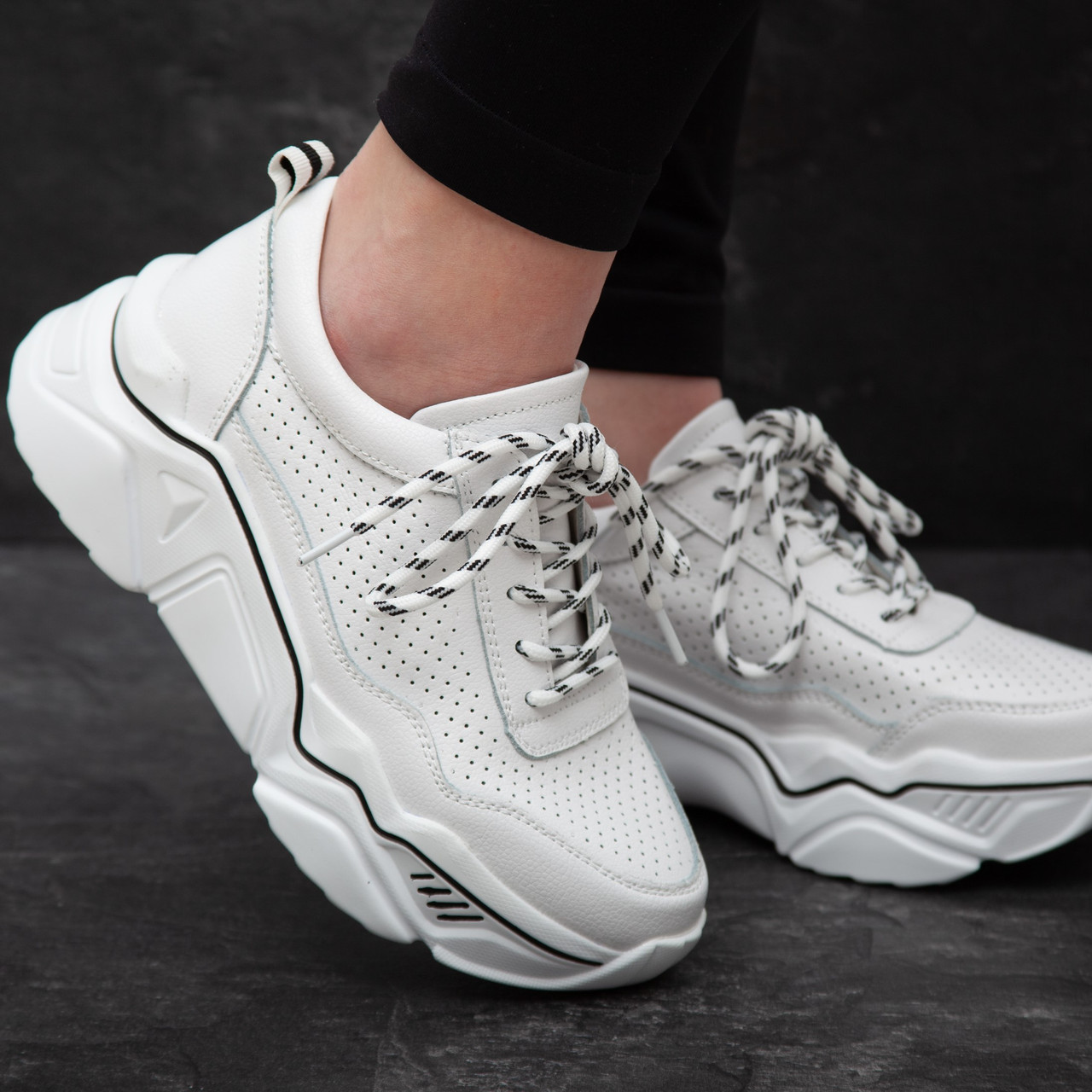

Кроссовки женские Fashion Yam 2982 40 размер 25,5 см Белый