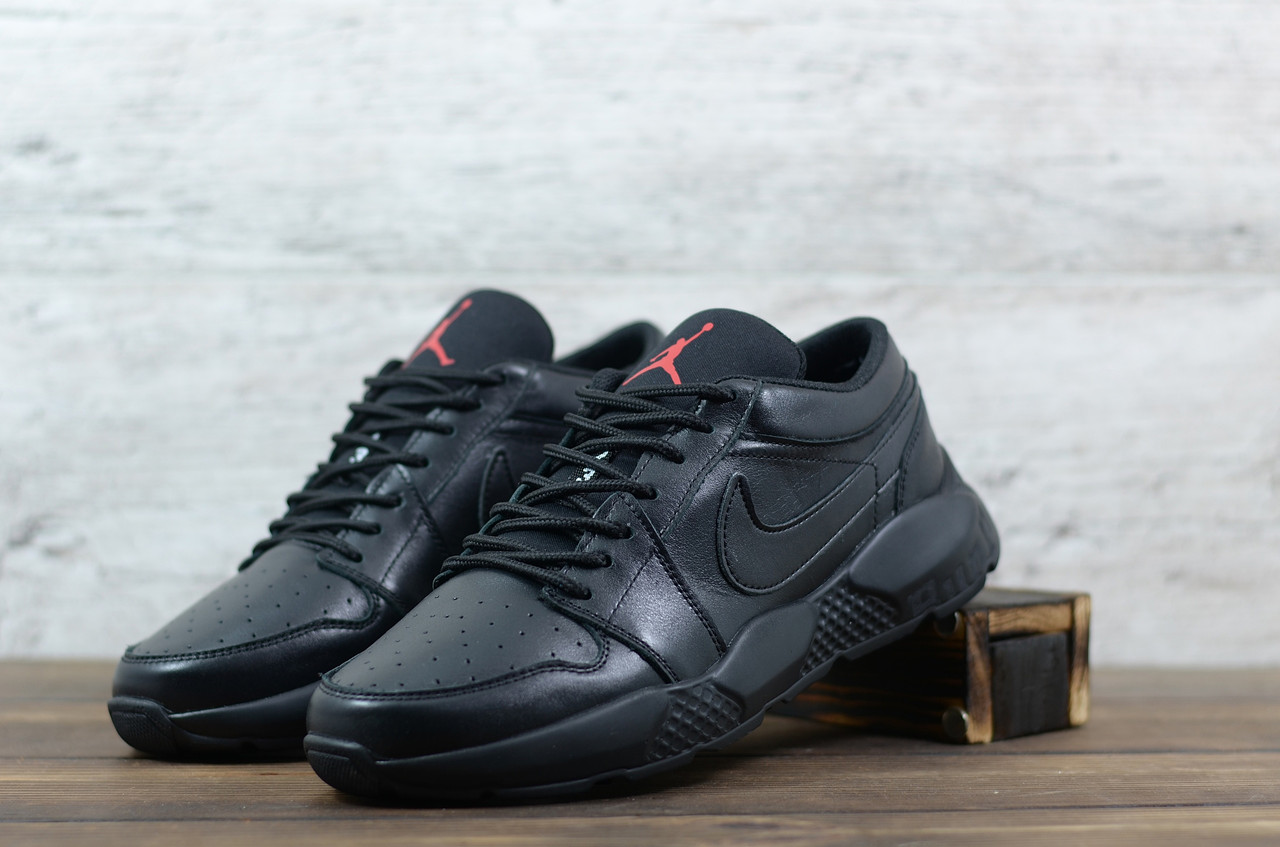 

Мужские кроссовки в стиле Nike Найк Jordan, черные 45 (30 см), Черный