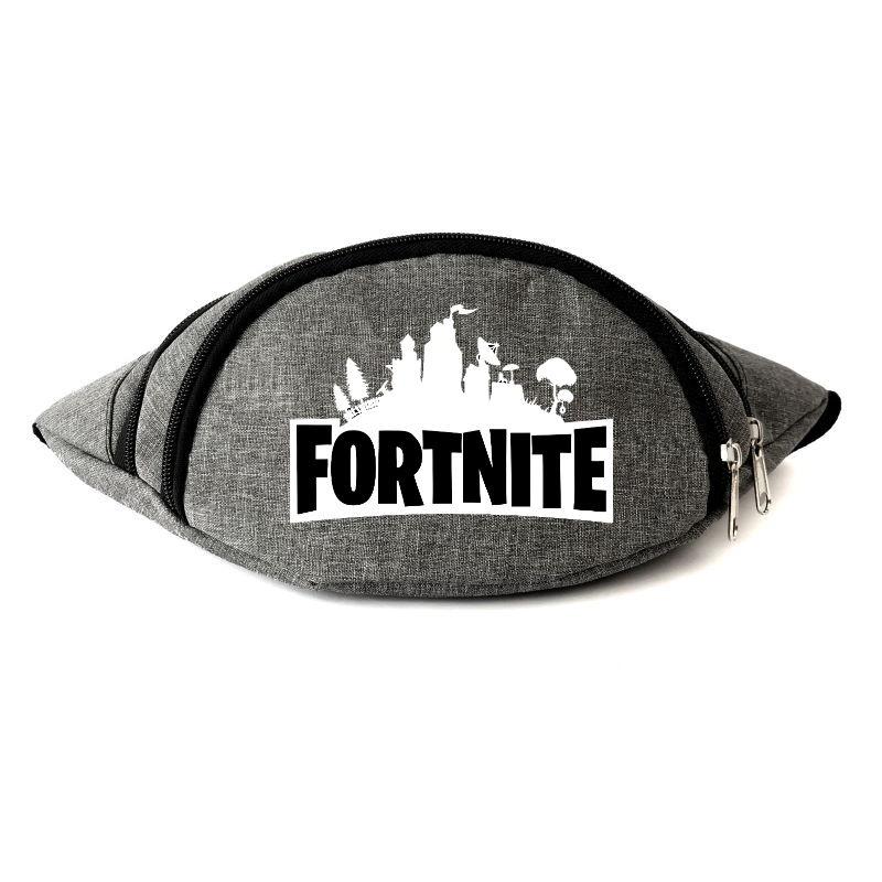 

Сумка Бананка Фортнайт на пояс Cappuccino Toys Fortnite LOGO серая, Серый