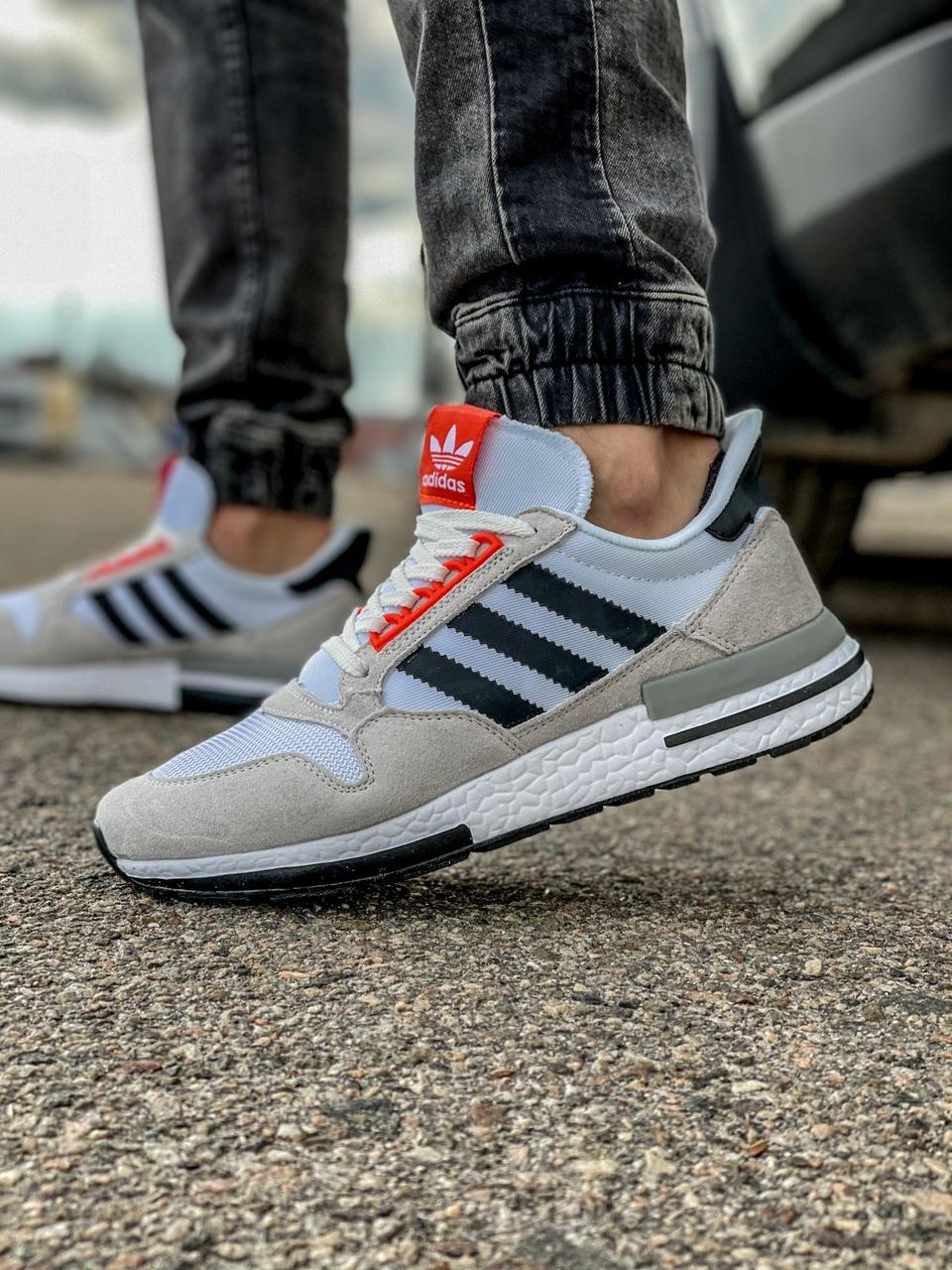 

Мужские кроссовки в стиле Adidas Адидас Zx 700 HO, серые 43 (27,8 см), Серый