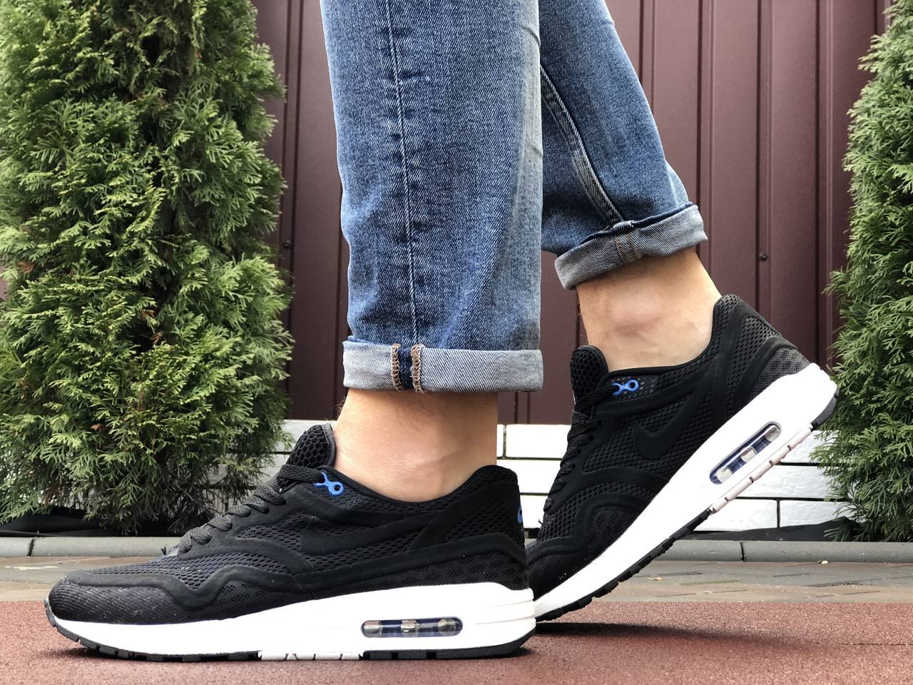 

Мужские кроссовки в стиле Nike Найк Air Max Zero QS, черные с белым. 43 (27,4 см), Черный