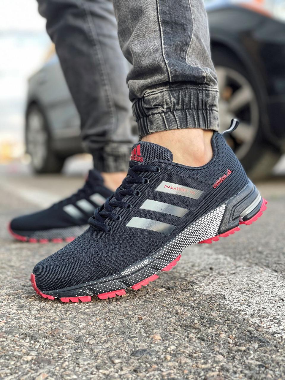 

Мужские кроссовки в стиле Adidas Адидас Marathon Tr, синие 45 (29,3 см), Синий