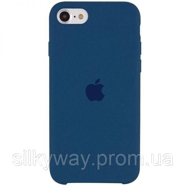 

Чехол Silicone Case Full Protective (AA) для Apple iPhone 7 / 8 / SE (2020) (4.7") (Синий / Cosmos Blue)