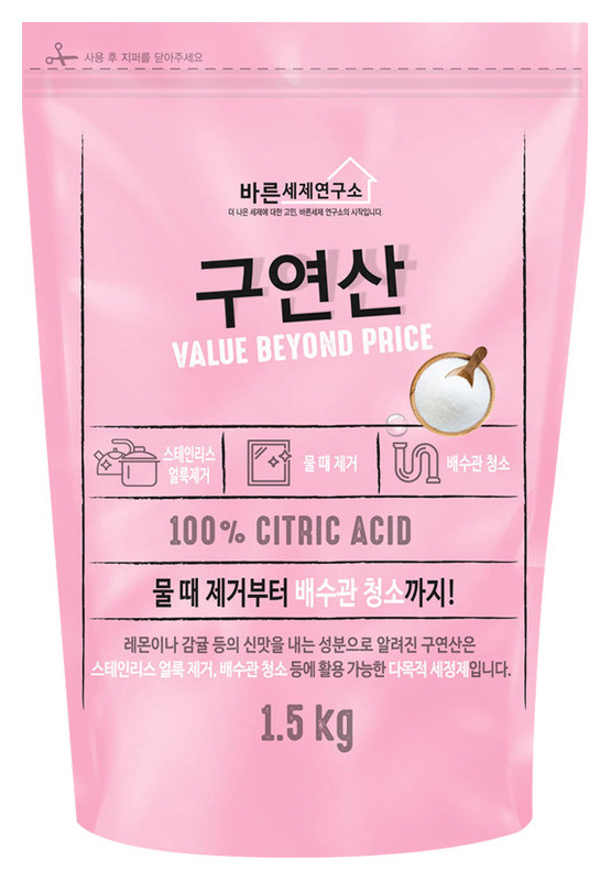 

Чистящее средство Лимонная кислота Mukunghwa Citric Acid 1500 г