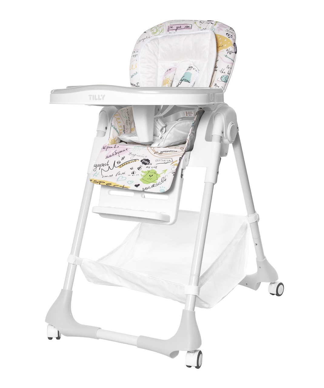 

Детский стульчик для кормления BABY TILLY Bistro T-641/2 Grey Серый