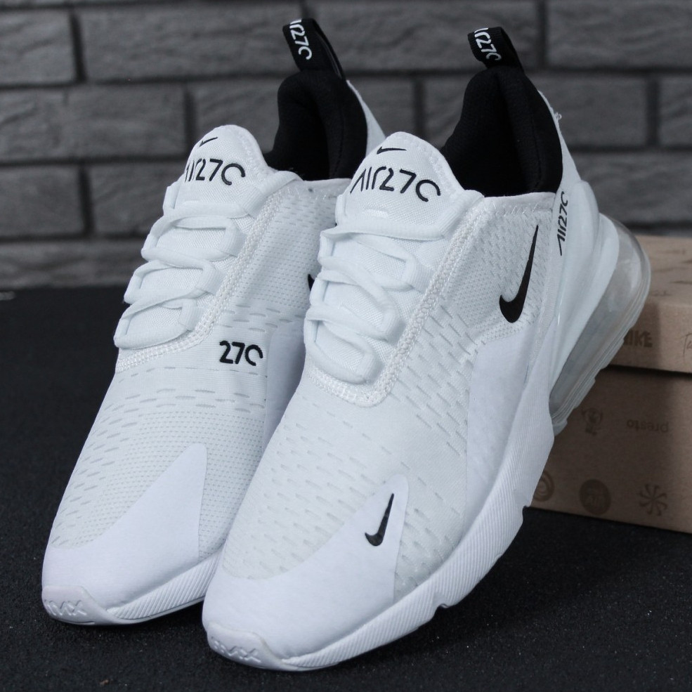 

Мужские кроссовки в стиле Ni1ke Air Max 270, белый, Вьетнам 43