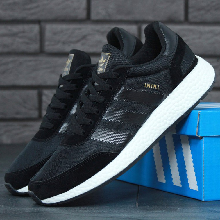 

Мужские кроссовки в стиле Ad1das Iniki RUNNER BOOST, черный, Вьетнам