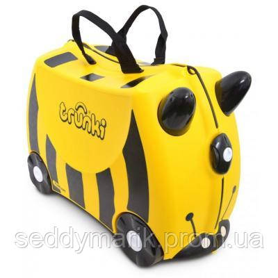 

Чемодан Trunki детский для путешествий "Bernard Bumble Bee" (0044-GB01-UKV), Черный