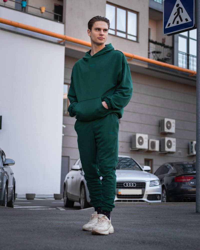 

Спортивный костюм Base Oversize Emerald зеленый