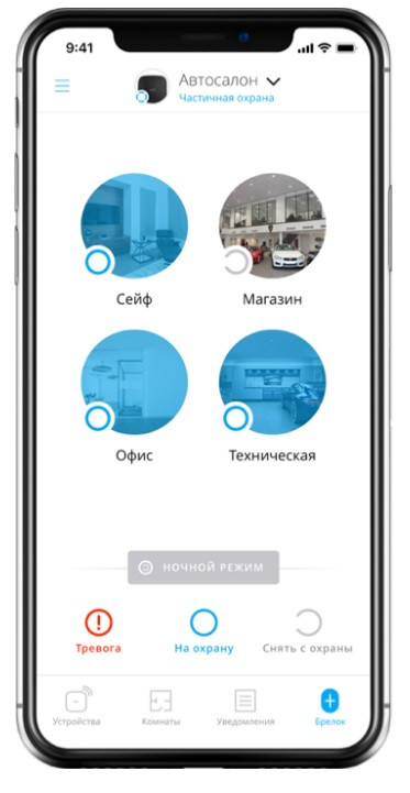 Постановка і зняття з охорони Постановка і зняття з охорони